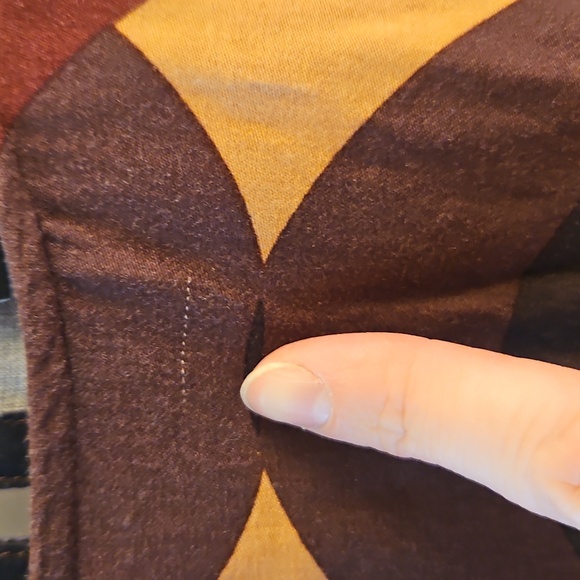 VICI Collection Retro Mod Geometric Mini Dress, L | MCM, Flowy, Festival, Boho - Picture 4 of 11